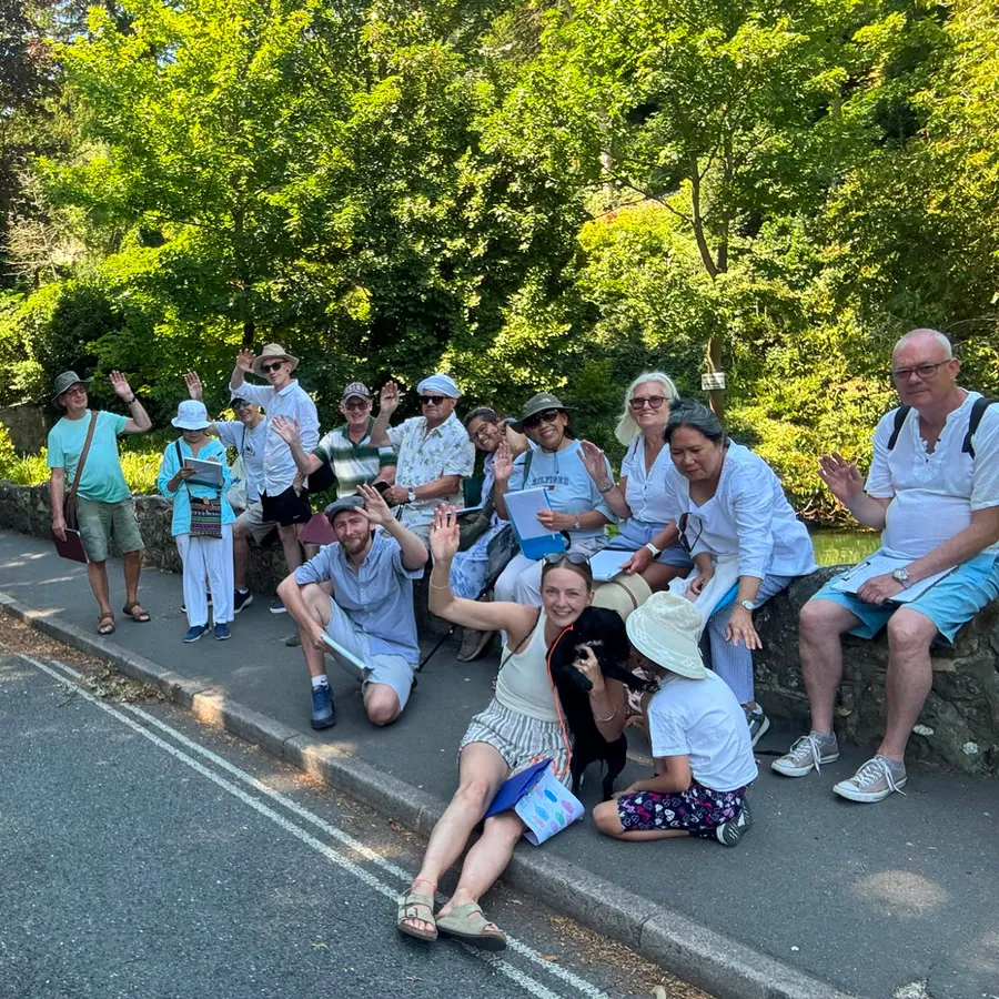Some of the group